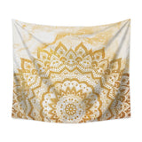 110*130cm Mandala Color Printed Wall Cloth Tapestry Polyester Hanging Wall Carpet Decorative Tablecloth Blanket Home Decor 60009 - one46.com.au