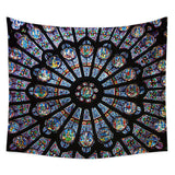 110*130cm Mandala Color Printed Wall Cloth Tapestry Polyester Hanging Wall Carpet Decorative Tablecloth Blanket Home Decor 60009 - one46.com.au
