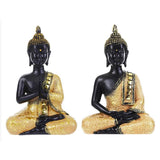 Exquisite Religious Buddha Statue Mini Resin Thailand Buddha Sculpture Figurine Miniature Home Temple Decoration Ornaments Decor - one46.com.au