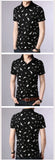2019 New Fashion Brand Polo Shirt Men's Pattern Summer Short Sleeve Slim Fit Mercerized Cotton Poloshirt Casual Mens Clothing - one46.com.au