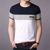 2019 New Fashion Brand T Shirts Mens O Neck Korean Summer Tops Street Style Trends Top Grade Short Sleeve Tshirts Men Clothing - one46.com.au