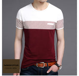2019 New Fashion Brand T Shirts Mens O Neck Korean Summer Tops Street Style Trends Top Grade Short Sleeve Tshirts Men Clothing - one46.com.au