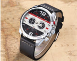 CURREN New Watches Men Top Luxury Brand Army Military Watch Male Leather Sports Quartz Wristwatches Relogio Masculino 8259 - one46.com.au