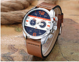 CURREN New Watches Men Top Luxury Brand Army Military Watch Male Leather Sports Quartz Wristwatches Relogio Masculino 8259 - one46.com.au