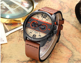 CURREN New Watches Men Top Luxury Brand Army Military Watch Male Leather Sports Quartz Wristwatches Relogio Masculino 8259 - one46.com.au