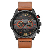 CURREN New Watches Men Top Luxury Brand Army Military Watch Male Leather Sports Quartz Wristwatches Relogio Masculino 8259 - one46.com.au