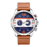 CURREN New Watches Men Top Luxury Brand Army Military Watch Male Leather Sports Quartz Wristwatches Relogio Masculino 8259 - one46.com.au
