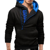 TANGNEST 2018 Spring Autumn Fashion Design Men Hoodie Hooded Hot Sale Casual Slim Men Sweatshirt Comfortable Hoodie Men MWW588 - one46.com.au