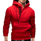 TANGNEST 2018 Spring Autumn Fashion Design Men Hoodie Hooded Hot Sale Casual Slim Men Sweatshirt Comfortable Hoodie Men MWW588 - one46.com.au