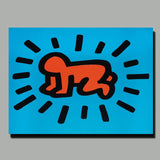 Keith Haring Pop Art Canvas Print Cartoon Oil Painting For Living Room,Bedroon,Canvas Art Print Abstract Wall Painting - one46.com.au