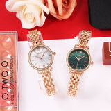 Women Watches New NAIDU Rose gold Silver Ladies Bracelet Watch womens quartz dress wristwatch feminino reloj mujer kol saati - one46.com.au
