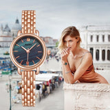 Women Watches New NAIDU Rose gold Silver Ladies Bracelet Watch womens quartz dress wristwatch feminino reloj mujer kol saati - one46.com.au