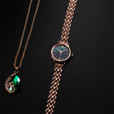 Women Watches New NAIDU Rose gold Silver Ladies Bracelet Watch womens quartz dress wristwatch feminino reloj mujer kol saati - one46.com.au