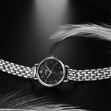 Women Watches New NAIDU Rose gold Silver Ladies Bracelet Watch womens quartz dress wristwatch feminino reloj mujer kol saati - one46.com.au