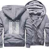 clothes man's thick zipper sweatshirt hip hop 2019 winter unknown pleasure fashion hoodies fitness jackets men wool liner coats - one46.com.au
