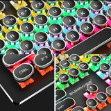 SUNROSE T620S Wired Mechanical Gaming Keyboard Blue Switch RGB Backlight USB Similar Mechanical Feel HIgh Quality Keyboard - one46.com.au