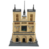 Architecture Notre Dame Cathedral Of Paris Building Blocks Classic Memory Model Bricks Toys For Home Decoration Accessories - one46.com.au