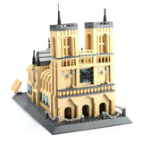 Architecture Notre Dame Cathedral Of Paris Building Blocks Classic Memory Model Bricks Toys For Home Decoration Accessories - one46.com.au