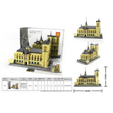 Architecture Notre Dame Cathedral Of Paris Building Blocks Classic Memory Model Bricks Toys For Home Decoration Accessories - one46.com.au