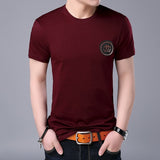 2019 New Fashion Brand T Shirt Men O Neck Summer Street Style Tops Trending Pattern Korean Short Sleeve T-Shirt Mens Clothing - one46.com.au