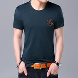 2019 New Fashion Brand T Shirt Men O Neck Summer Street Style Tops Trending Pattern Korean Short Sleeve T-Shirt Mens Clothing - one46.com.au