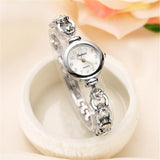Ladies Elegant Wrist Watches Women Bracelet Rhinestones Analog Quartz Watch Women's Crystal Small Dial Watch Reloj #B - one46.com.au