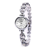 Ladies Elegant Wrist Watches Women Bracelet Rhinestones Analog Quartz Watch Women's Crystal Small Dial Watch Reloj #B - one46.com.au