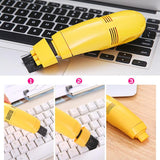 Mini Computer Vacuum USB Keyboard Cleaner PC Laptop Brush Dust Cleaning Kit Vaccum Cleaner Computer Clean Tools Wholesale Price - one46.com.au