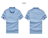 2019 New Fashion Brand Designer Polo Shirts Men's Top Grade Summer Short Sleeve Slim Fit Striped Poloshirt Casual Mens Clothing - one46.com.au