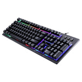 G20 USB Wired Mechanical Keyboard Suspended with led RGB Colorful Backlight Gaming Keyboard Waterproof For PC Computer Gamer - one46.com.au