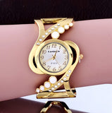 Top Women Vintage Watch Luxury Bangle Quartz gold Wristwatch Female Clock New Hot Sale Feminino Relogio reloj mujer	zegarek - one46.com.au