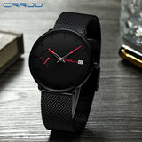 Crrju Sport Watch Men Waterproof Date Calendar Men's Watch Business Casual Watches For Men Watch Fashion Male Clock Reloj Hombre - one46.com.au