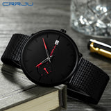 Crrju Sport Watch Men Waterproof Date Calendar Men's Watch Business Casual Watches For Men Watch Fashion Male Clock Reloj Hombre - one46.com.au