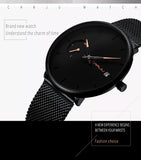 Crrju Sport Watch Men Waterproof Date Calendar Men's Watch Business Casual Watches For Men Watch Fashion Male Clock Reloj Hombre - one46.com.au
