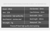 Crrju Sport Watch Men Waterproof Date Calendar Men's Watch Business Casual Watches For Men Watch Fashion Male Clock Reloj Hombre - one46.com.au