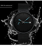 Crrju Sport Watch Men Waterproof Date Calendar Men's Watch Business Casual Watches For Men Watch Fashion Male Clock Reloj Hombre - one46.com.au