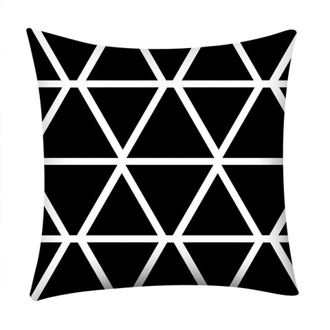 Gajjar Black and White Geometric Decorative Pillowcases Polyester Throw Pillow Case Striped Geometric Pillowcase kussensloop 404 - one46.com.au