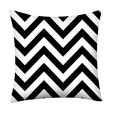 Gajjar Black and White Geometric Decorative Pillowcases Polyester Throw Pillow Case Striped Geometric Pillowcase kussensloop 404 - one46.com.au