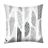 Gajjar Black and White Geometric Decorative Pillowcases Polyester Throw Pillow Case Striped Geometric Pillowcase kussensloop 404 - one46.com.au