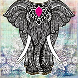 Boho Mandala Tapestry Wall Hanging Witchcraft Wall Cloth Tapestries Elephant Art Psychedelic Hippie Tapestry Macrame Wall Carpet - one46.com.au