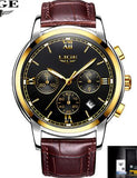 2019 LIGE Mens Watches Top Luxury Brand All Steel Quartz Watch Men Casual Fashion Watch Waterproof Sport Clock Relogio Masculino - one46.com.au