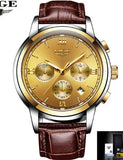 2019 LIGE Mens Watches Top Luxury Brand All Steel Quartz Watch Men Casual Fashion Watch Waterproof Sport Clock Relogio Masculino - one46.com.au