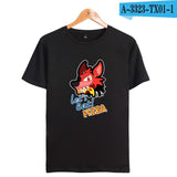 kpop Five nights at Freddy's Anime TShirt  freddy fazbear s  short sleeve shirts for men Fashion trend Couple clothes lovely - one46.com.au