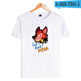 kpop Five nights at Freddy's Anime TShirt  freddy fazbear s  short sleeve shirts for men Fashion trend Couple clothes lovely - one46.com.au