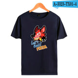 kpop Five nights at Freddy's Anime TShirt  freddy fazbear s  short sleeve shirts for men Fashion trend Couple clothes lovely - one46.com.au
