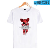 kpop Five nights at Freddy's Anime TShirt  freddy fazbear s  short sleeve shirts for men Fashion trend Couple clothes lovely - one46.com.au