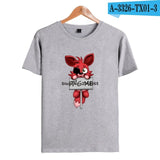 kpop Five nights at Freddy's Anime TShirt  freddy fazbear s  short sleeve shirts for men Fashion trend Couple clothes lovely - one46.com.au