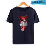 kpop Five nights at Freddy's Anime TShirt  freddy fazbear s  short sleeve shirts for men Fashion trend Couple clothes lovely - one46.com.au