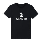 Print Grammy Awards Short Sleeve Tshirt Men Brand Summer Black Tee Shirt Men Cotton Fashion Popular Awards 4XL Funny T Shirts - one46.com.au