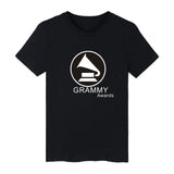 Print Grammy Awards Short Sleeve Tshirt Men Brand Summer Black Tee Shirt Men Cotton Fashion Popular Awards 4XL Funny T Shirts - one46.com.au